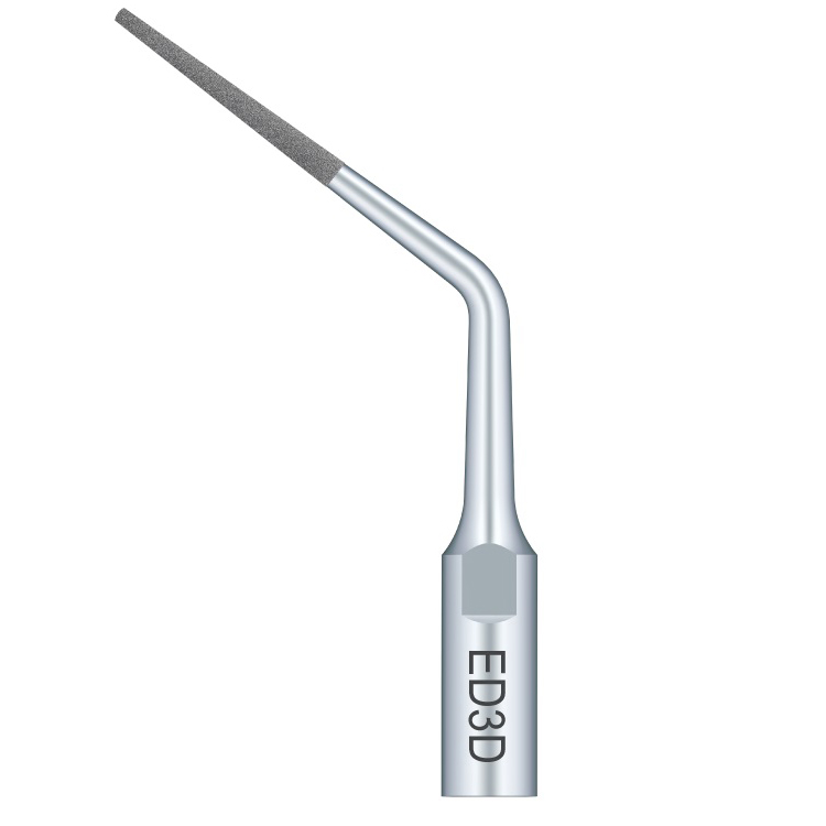Punta ultrasonidos Woodpecker ED3D compatible Satelec | Endo, Diamantada
