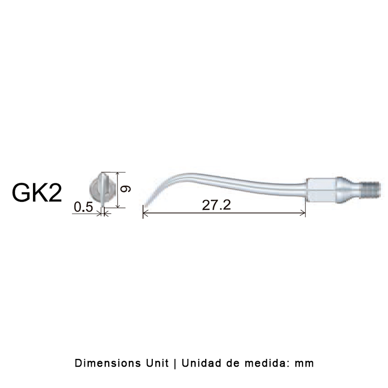 Punta Sichel Hoz para KaVo Sonicflex 2000N / 2003 y ECO S2 | Profilaxis