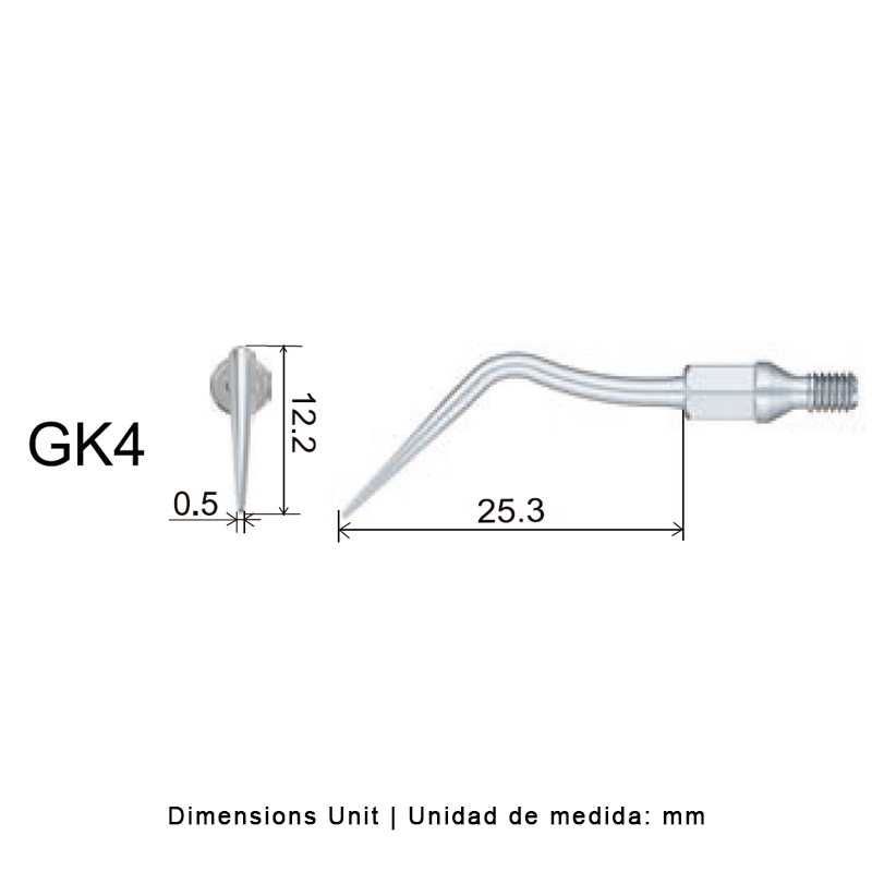 Punta extra larga para KaVo Sonicflex 2000N / 2003 y ECO S2 | Profilaxis