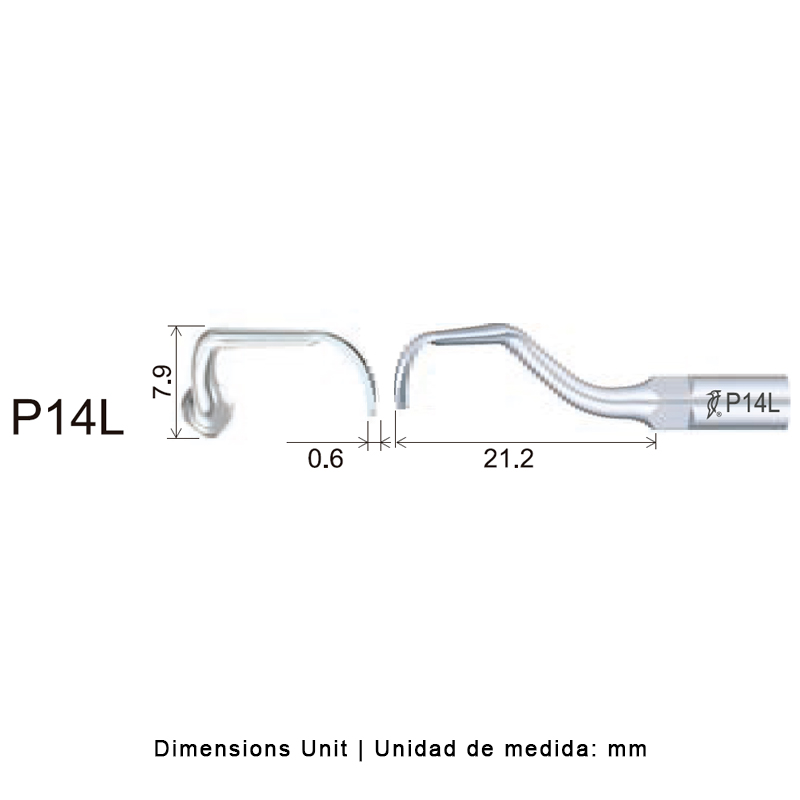 Punta Woodpecker P14L para EMS | Perio
