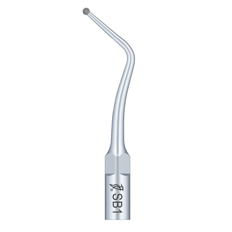 Punta ultrasonidos Woodpecker SB1 compatible EMS | Cavidades, Diamantada