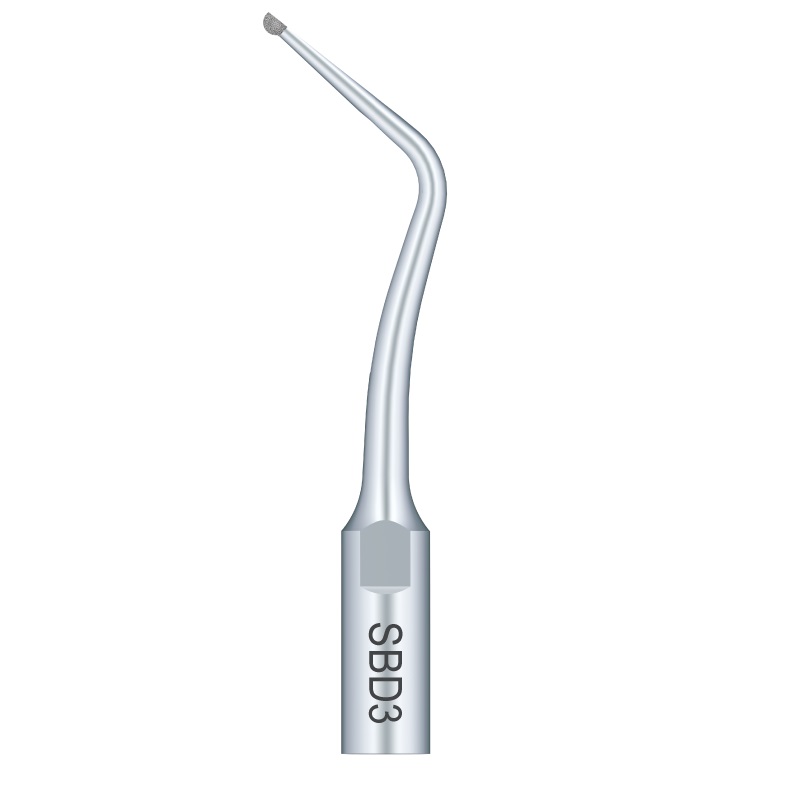 Punta ultrasonidos Woodpecker SBD3 compatible Satelec | Cavidades, Diamantada