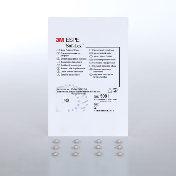 SOF-LEX SPIRAL DISCOS PULIDO DIAMANTE 15uds.