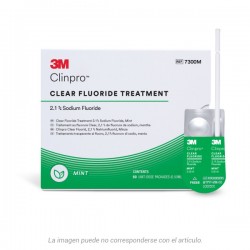 CLINPRO CLEAR TRAT. FLUOR, 50x0,5ml. MENTA