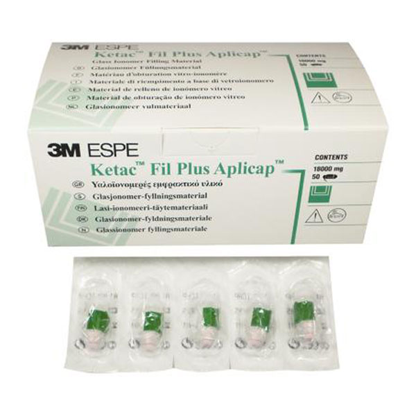 KETAC-FIL PLUS APLICAP COLOR A3,5 50u.