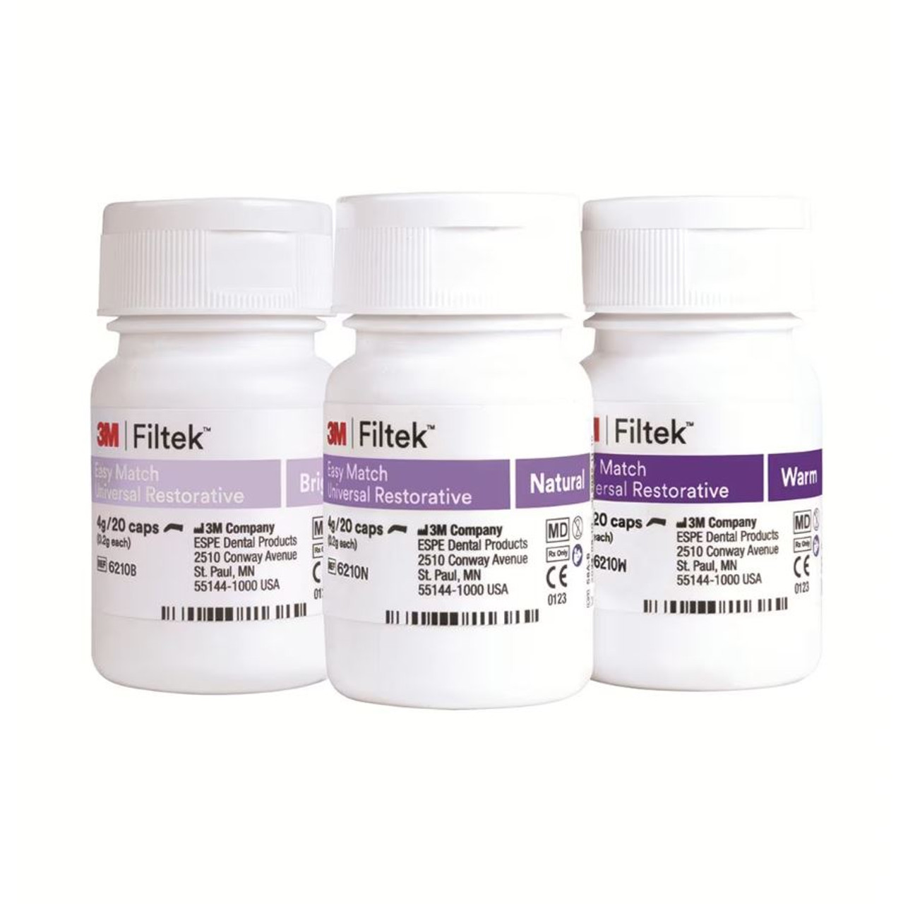 FILTEK EASY MATCH KIT INTRO CAPS. 60x0.2gr.