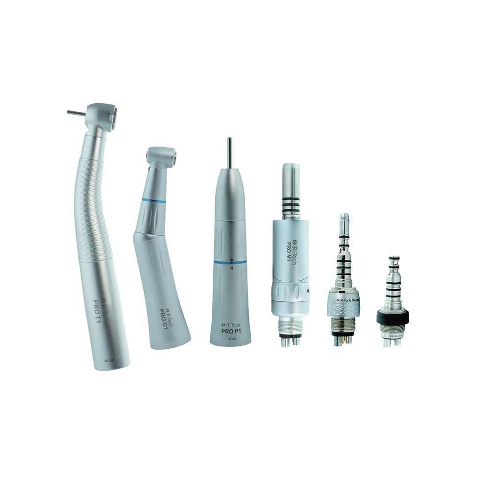 Kit de instrumental rotatorio para estudiantes Pro T Quick led + Acople sin luz - R-Tech®