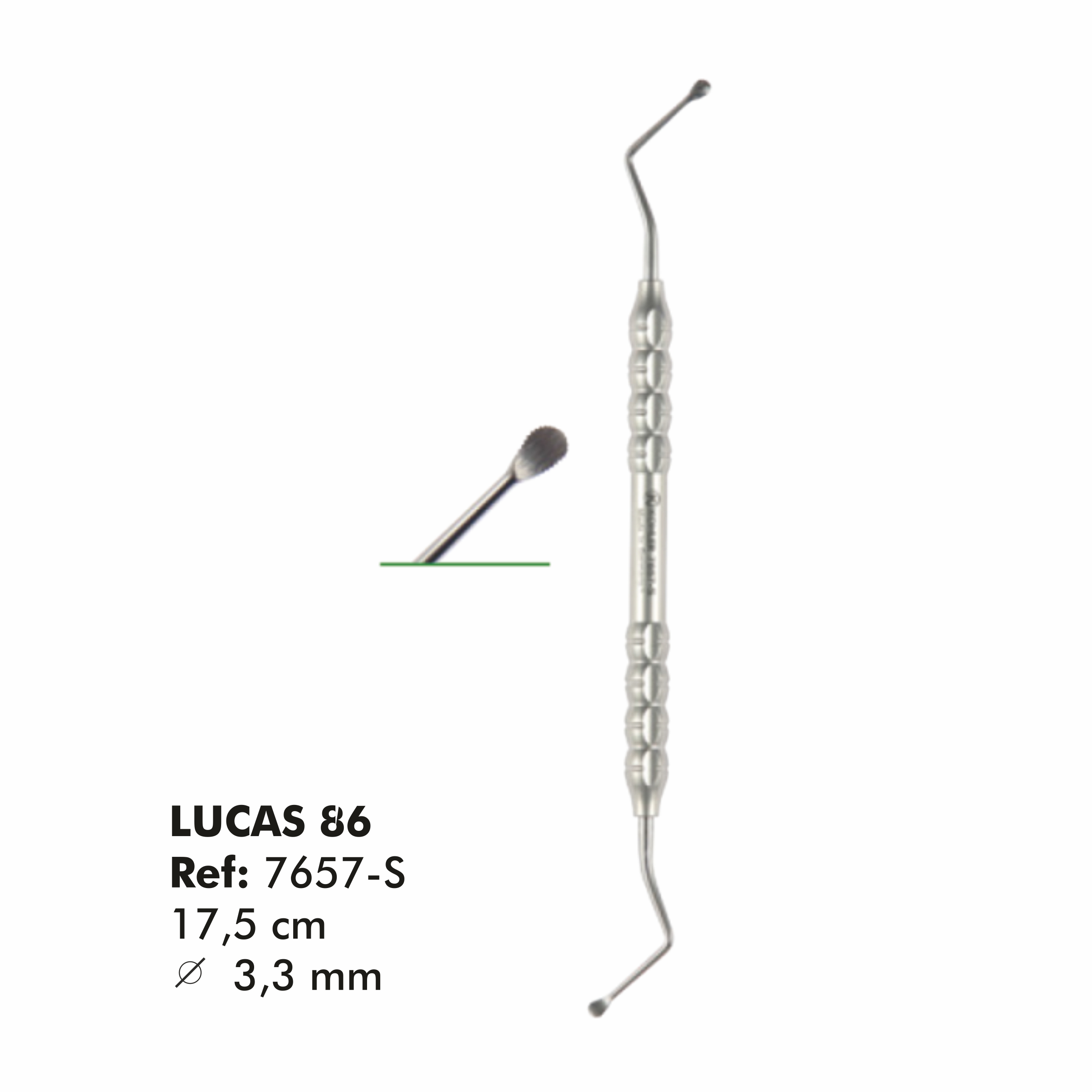 Cucharilla dentada Lucas 86
