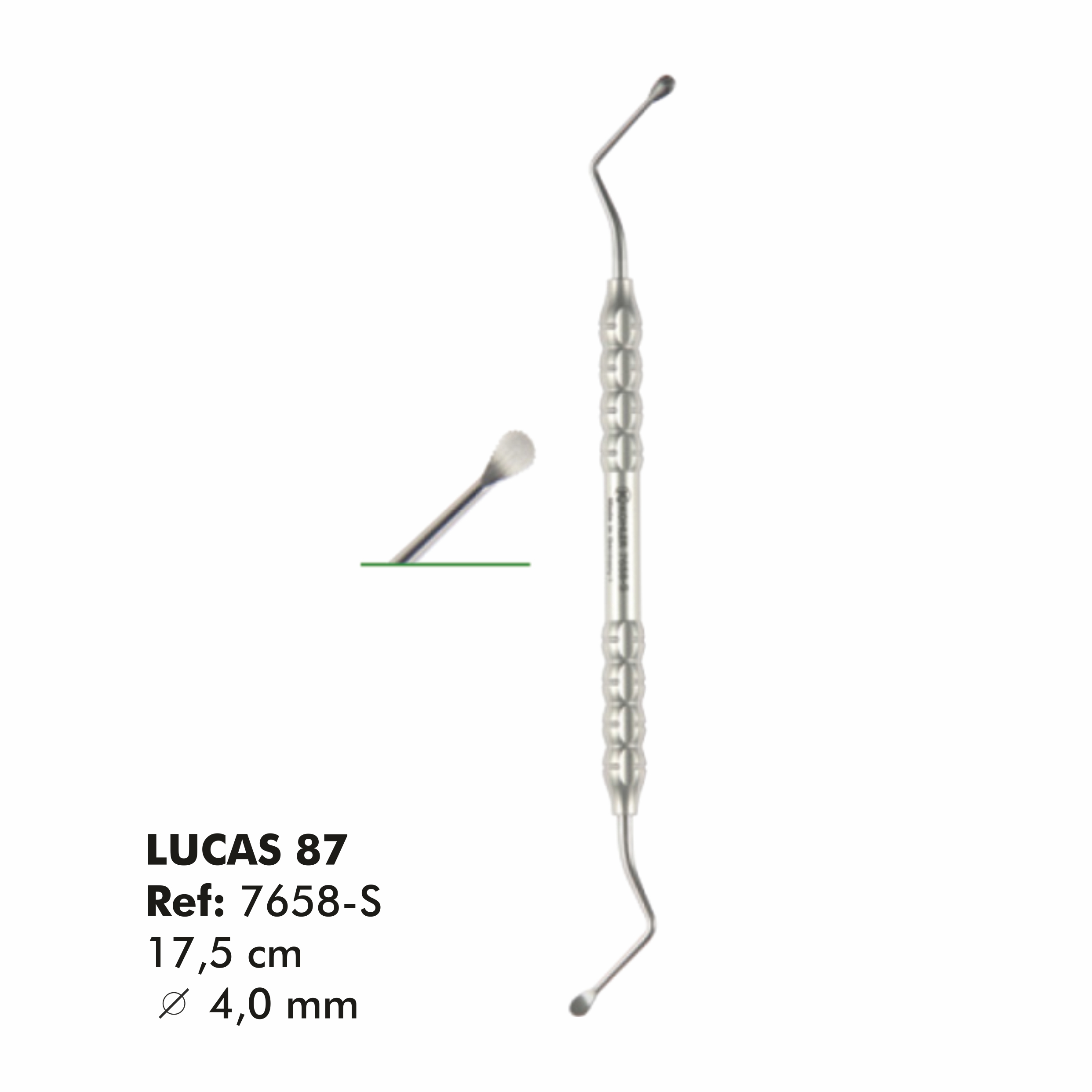 Cucharilla dentada Lucas 87