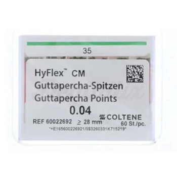 HYFLEX CM GUTTAPERCHA 04 N.35  60und.