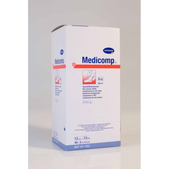 GASAS ESTERELIS  MEDICOMP 7,5x7,5cm. S30 2X100u.