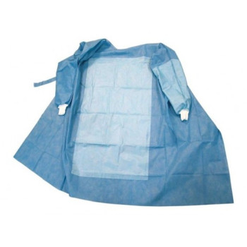 BATA ESTERIL FOLIODRESS AZUL TALLA M. 1u.