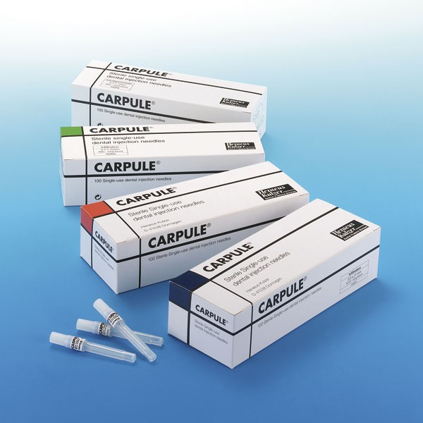 AGUJA CARPULE 0.4x25 C/PLAST.27G
