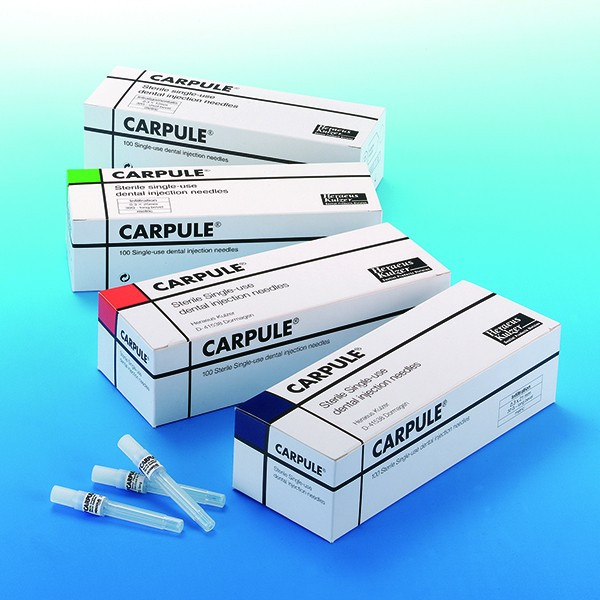 AGUJA CARPULE 0.3x25 C/PLAST.30G CORTA 100ud.