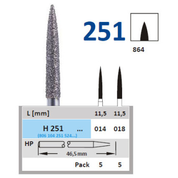 251-012 FG DIAMANTE FIG.864 5u