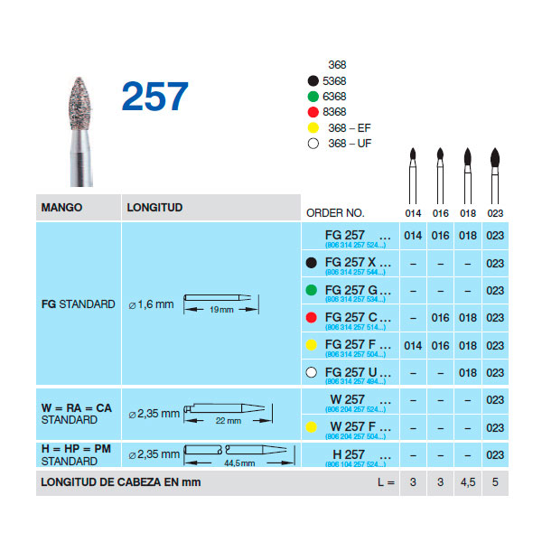 257-023 FG DIAMANTE FIG.368 5u