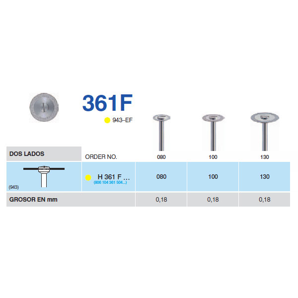 H361F-100 PM DISC.DIAM.