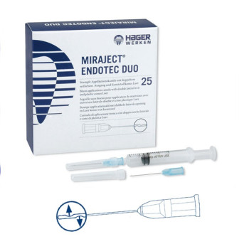 AGUJAS MIRAJECT ENDOTEC DUO 30g LUER 0.30x25 25u.