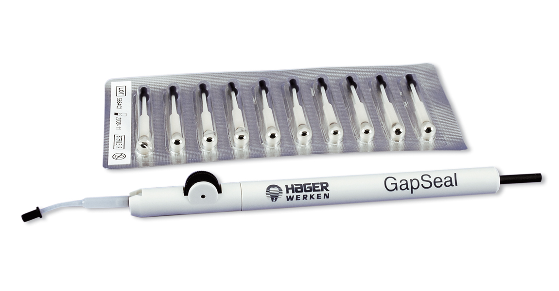 GAPSEAL REFILL KIT SELLADOR P/IMPLANTES 10x0,06ml.