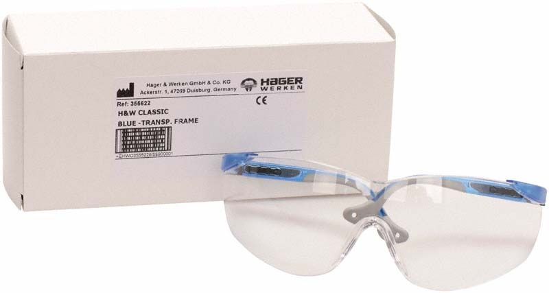 GAFAS H&W CLASSIC TRANSPARENTE AZUL