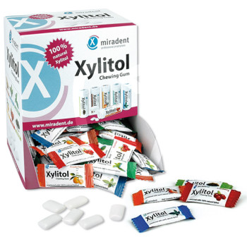 MIRADENT XYLITOL CHICLES SURTIDO 200X2u.
