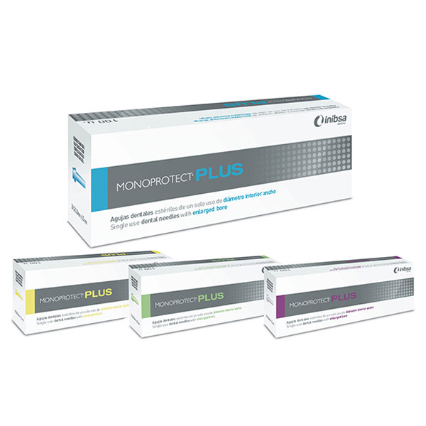 AGUJA MONOPROTECT INIBSA PLUS 30G  0,3x25mm. 100u.