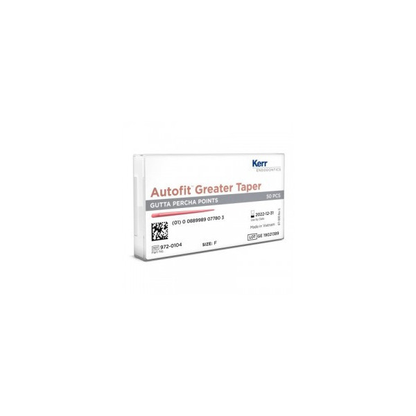 MEDIUM-FINE AUTOFIT FEATHERED TIP GUTTA PERCHA100u