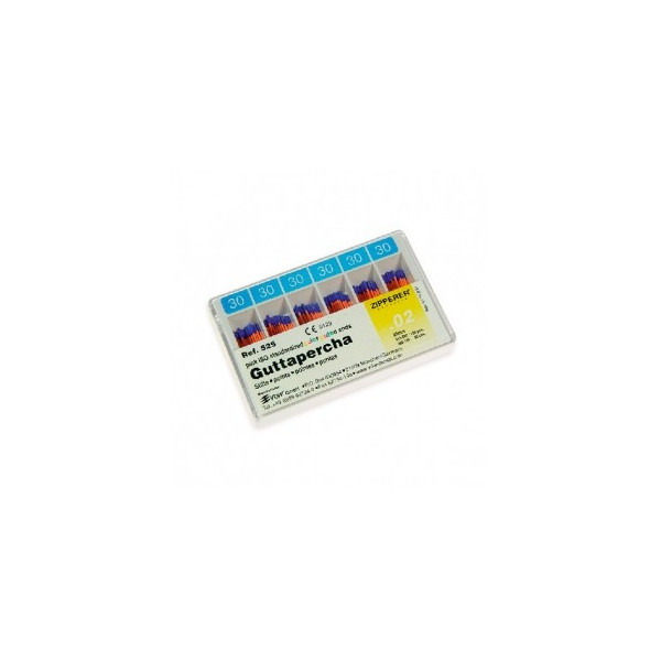 GUTAPERCHA TF CONICIDAD 06 Nº 25 50uds.