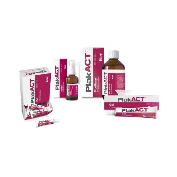 PLAKACT GEL CLORHEXIDINA 0,2% 20x5gr.