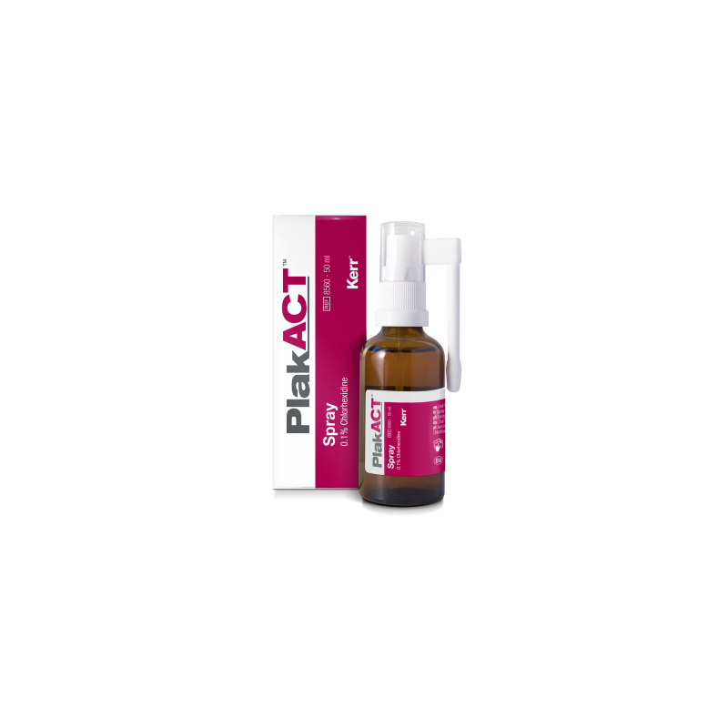 PLAKACT SPRAY CLORHEXIDINA 0,1% 50ml.