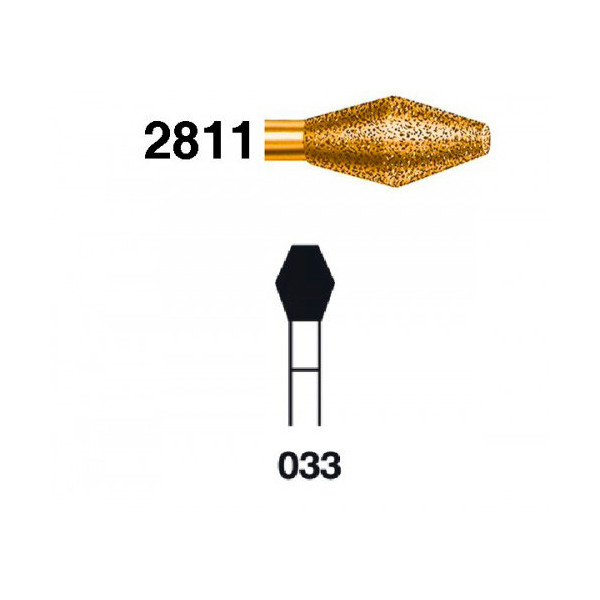 2811-033 FG FRESA DIAMANTE - S2000  5u