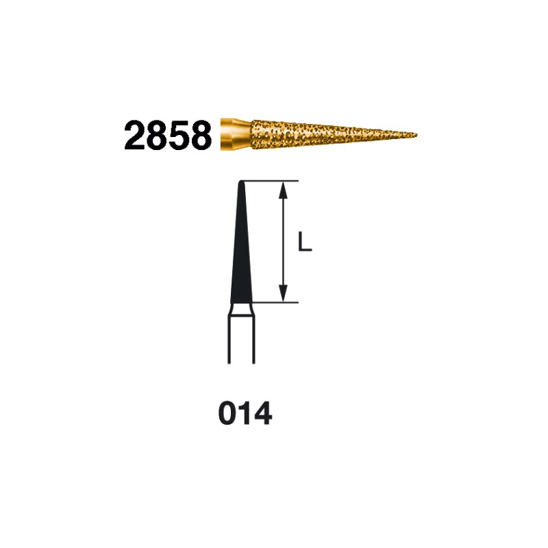 2858-014 FG FRESA DIAMANTE - S2000  5u