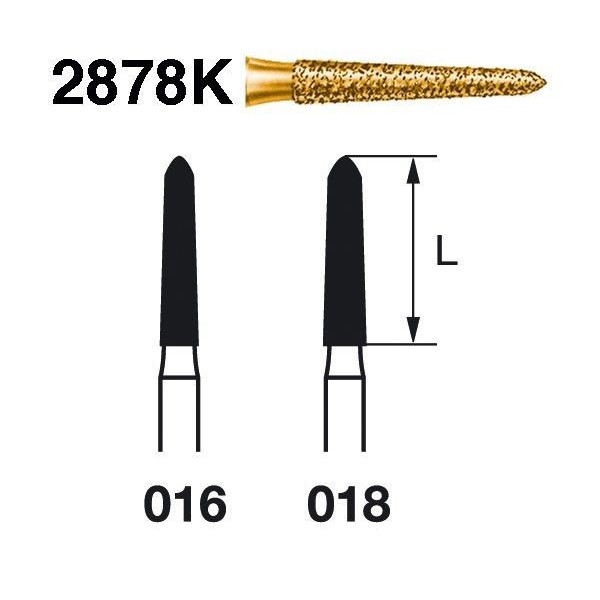 2878K-016 FG FRESA DIAMANTE - S2000  5u