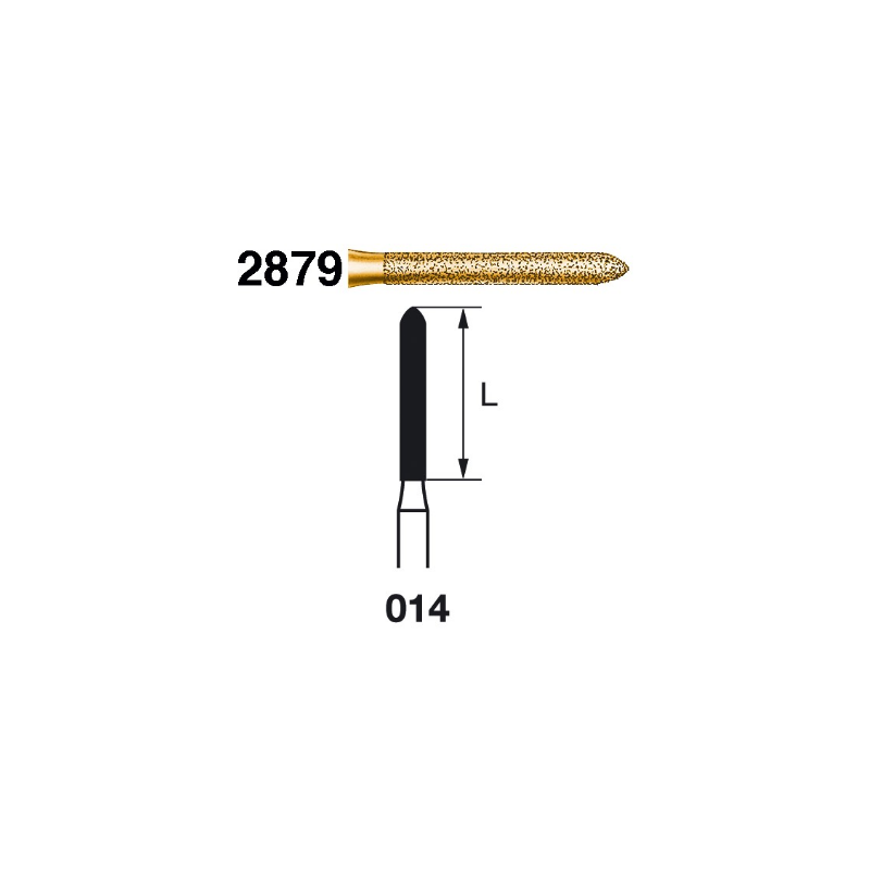 2879-014 FG FRESA DIAMANTE - S2000  5u