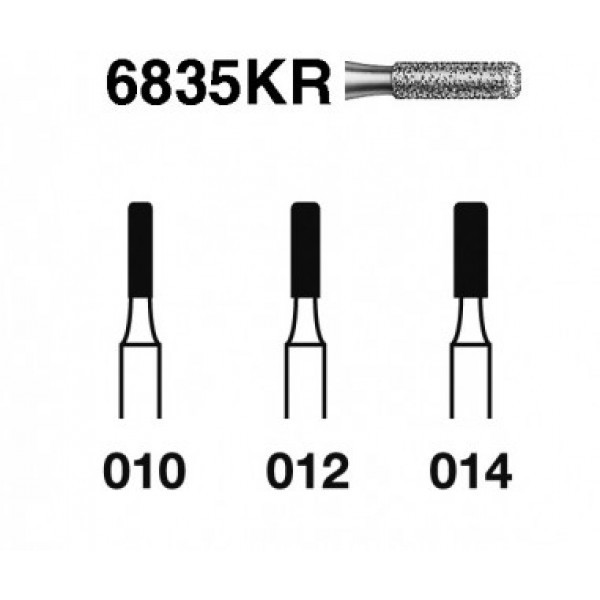6835KR-014 FG FRESA DIAMANTE GRANO GRUESO  5u