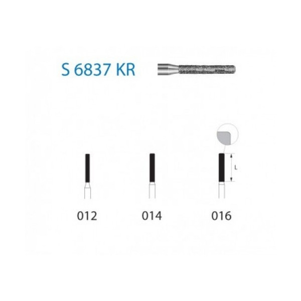 S6837KR-012 FG FRESA DIAM G.GRUESO SERIE S 5u