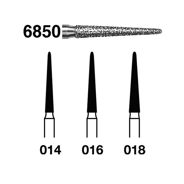 6850-018 FG FRESA DIAMANTE GRANO GRUESO  5u