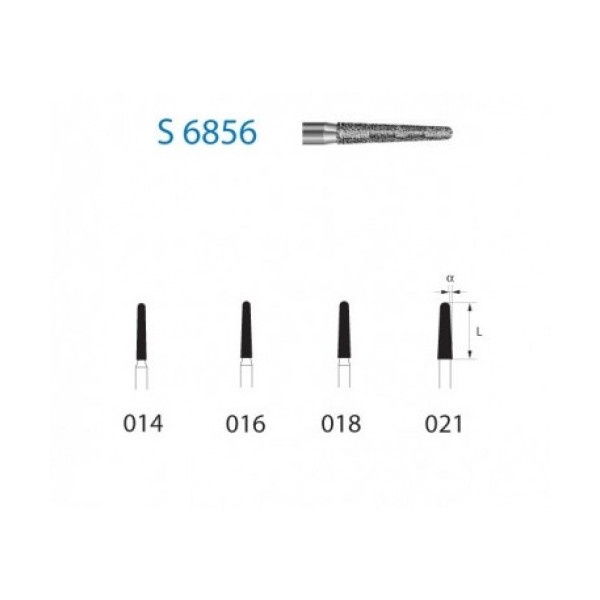 S6856-018 FG FRESA DIAM G. GRUESO SERIE S 5u
