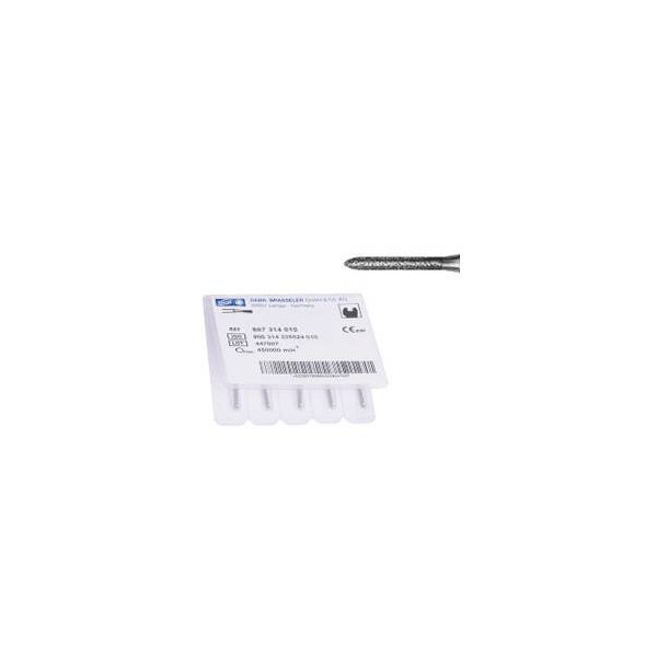 6878-010 FG FRESA DIAMANTE GRANO GRUESO  5u