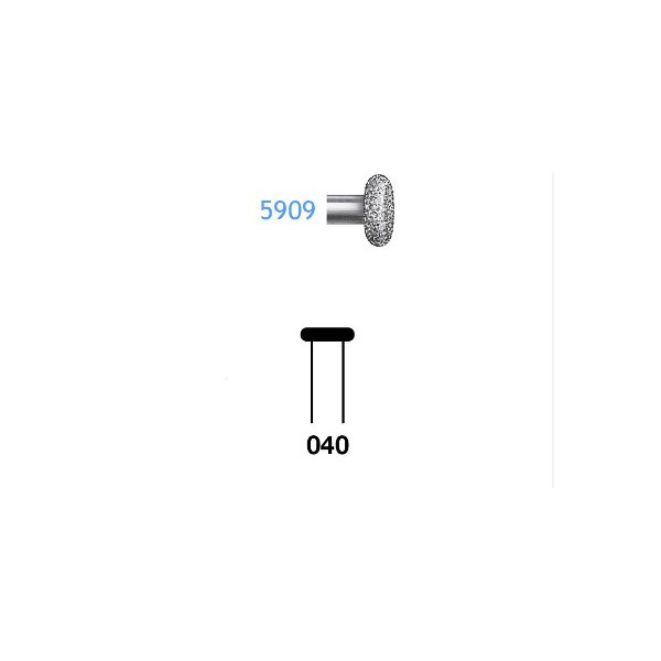 5909-040 FG FRESA DIAMANTE GRANO S-GRUESO  5u