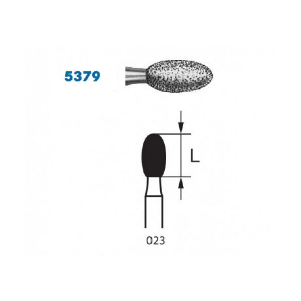 5379-023 FG FRESA DIAMANTE GRANO S-GRUESO  5u