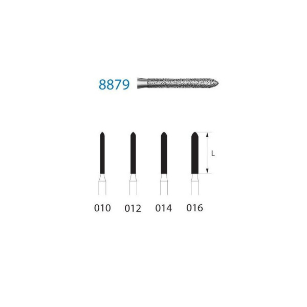 8879-016 FG FRESA DIAMANTE GRANO FINO 5u