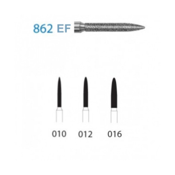 862EF-010 FG FRESA DIAMANTE GRANO EXTRAFINO 5u