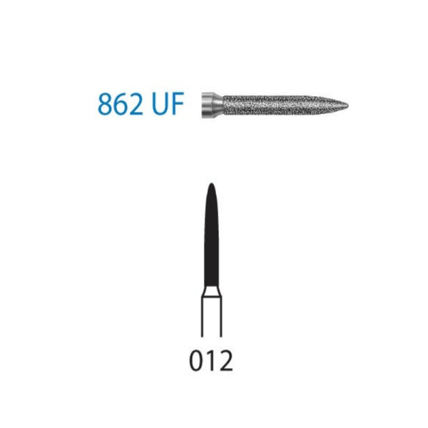 862EF-012 FG FRESA DIAMANTE GRANO EXTRAFINO 5u