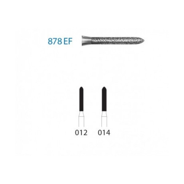 878EF-014 FG FRESA DIAMANTE GRANO EXTRAFINO 5u