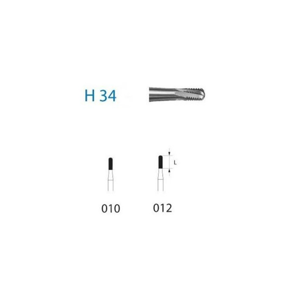H34-012 FRESA FG C.TUNGS. 5ud
