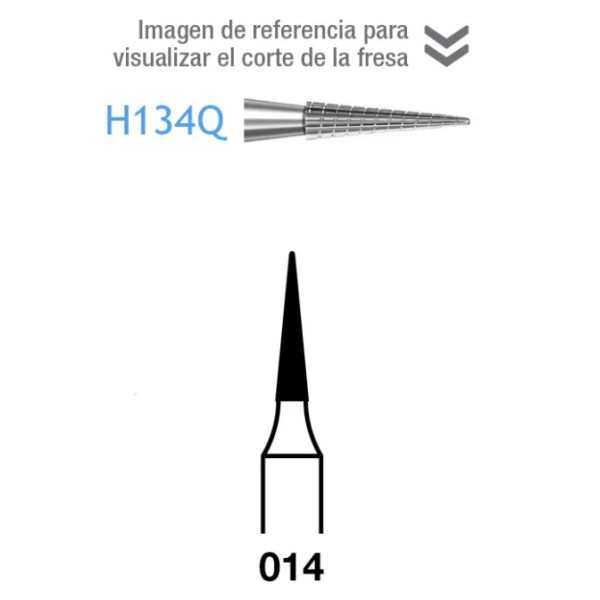 H134Q-314-014 FRESA FG C.TUNGS. 5ud