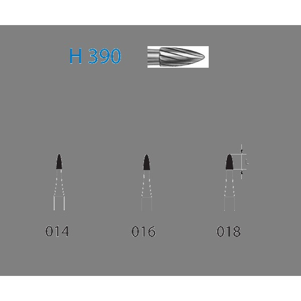 H390-014 FRESA FG C.TUNGS. 5ud