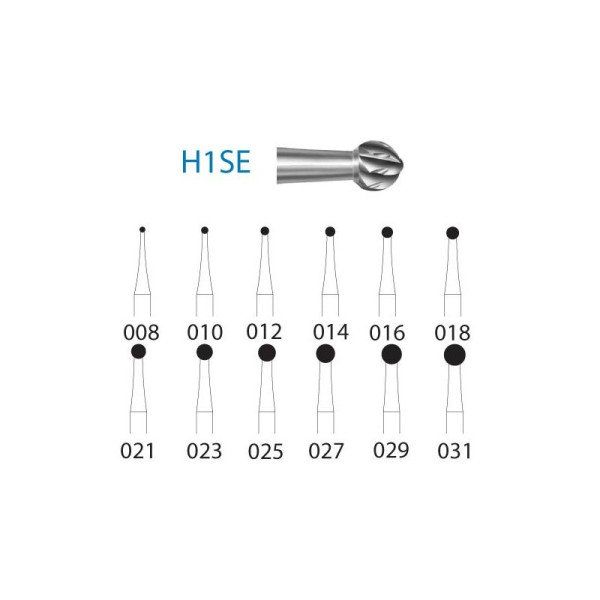 H1SE-204-016 FRESA CA C.TUNGS. 5uds.