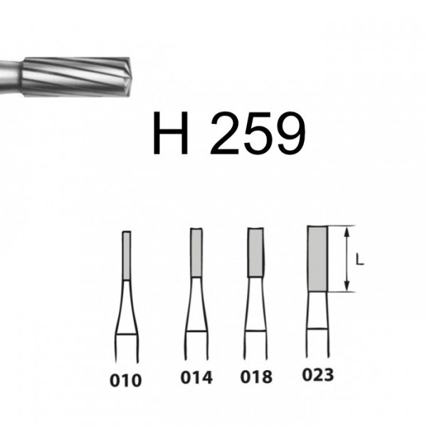 H259-010 FRESA PM C.TUNGS. 5u.